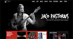 Desktop Screenshot of jacopastorius.com